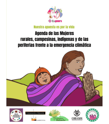 Portada Agenda de las mujeres rurales, campesinas, indígenas y de las periferias frente a la emergencia climática