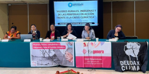 Foro Mujeres rurales, indígenas y de las periferias frente a la crisis climática
