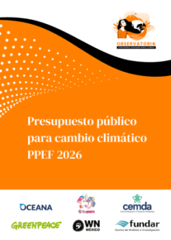 AT16PPEF2026 Presupuesto público para cambio climático PPEF 2026